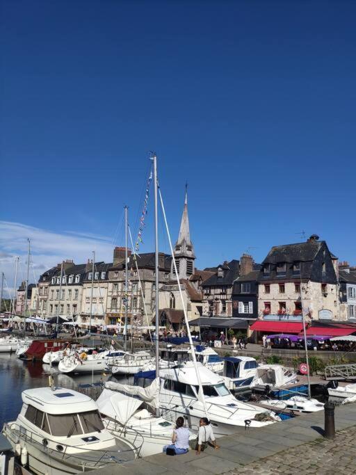 Apartamento Les Coquelicots Honfleur Exterior foto